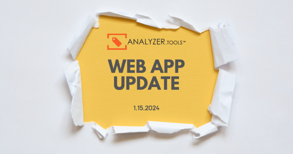 Web App Update 1.15.24 2