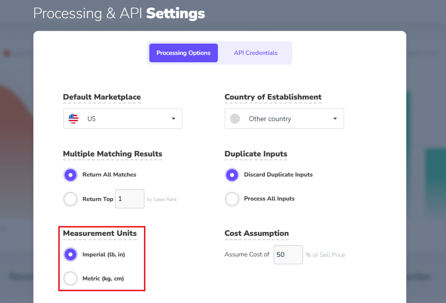 Metric/Imperial Units, Digital Services Fee & Storage Fee Transparency 1 image 3